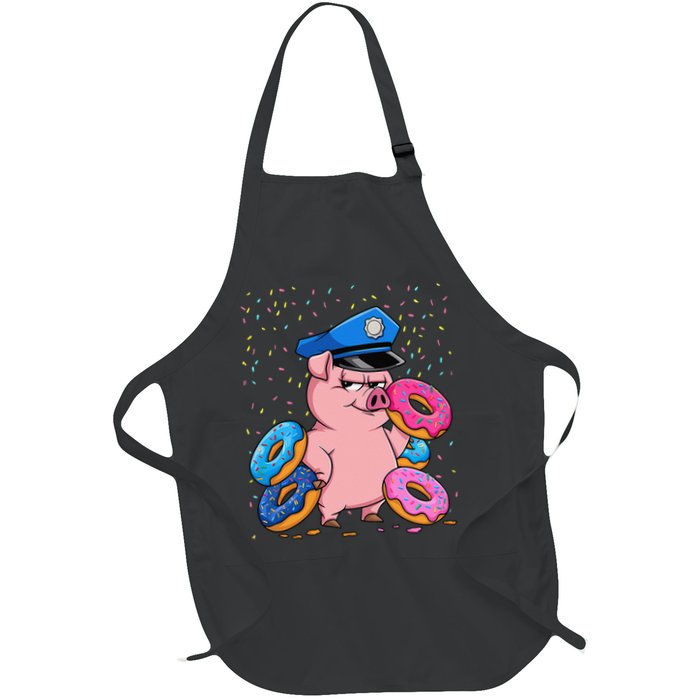 Pig Cop Funny Police Officer Doughnut Apron