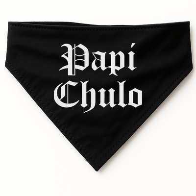 Papi Chulo Funny Mexican Spanish Handsome El Jefe Pimp Daddy USA-Made Doggie Bandana