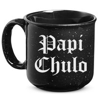Papi Chulo Funny Mexican Spanish Handsome El Jefe Pimp Daddy 15oz Campfire Ceramic Mug
