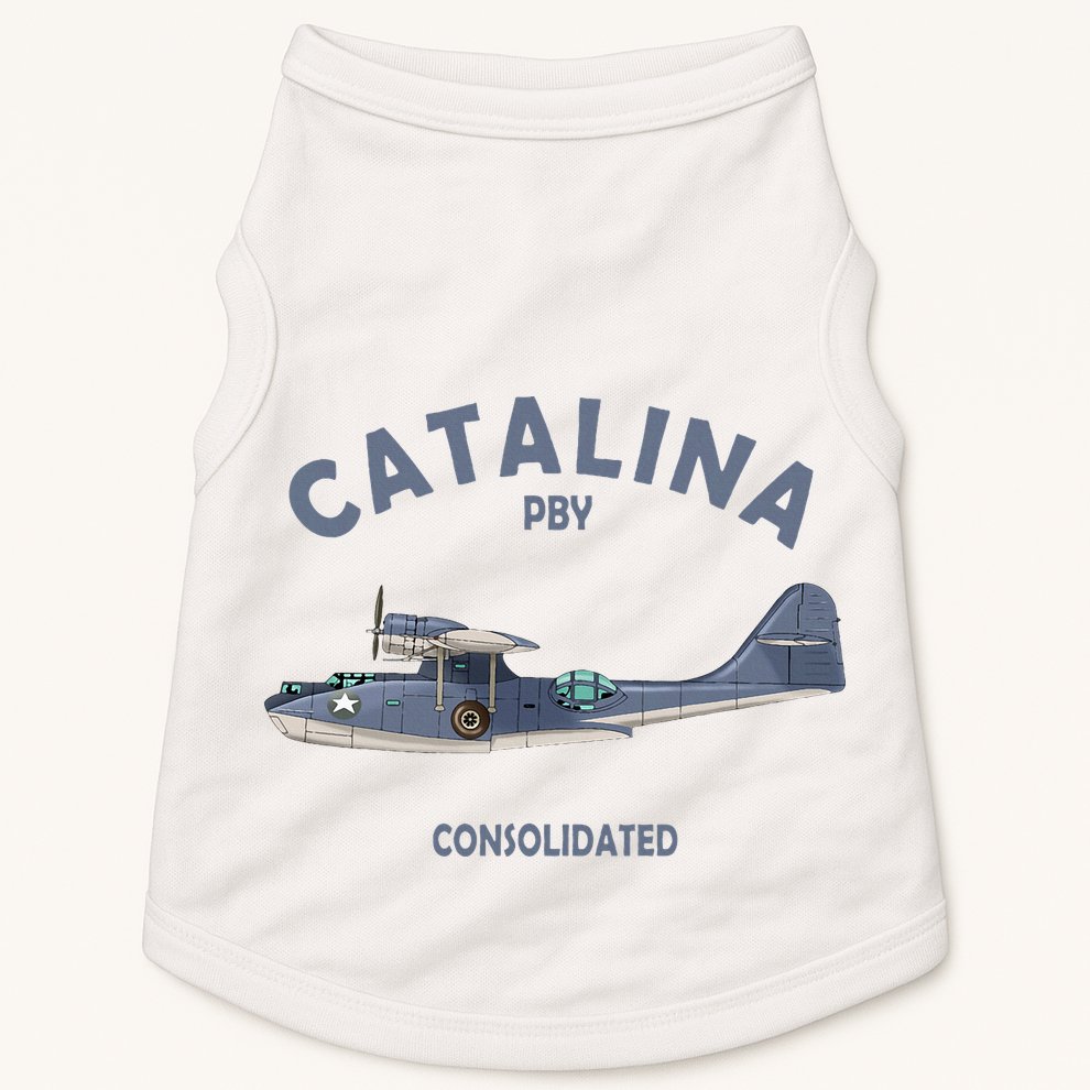 Pby Catalina Flying Boat Seaplane Airplane American Ww2 Doggie Tank