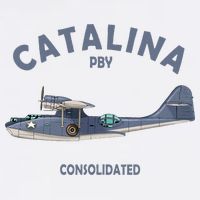 Pby Catalina Flying Boat Seaplane Airplane American Ww2 Cooling Performance Crew T-Shirt