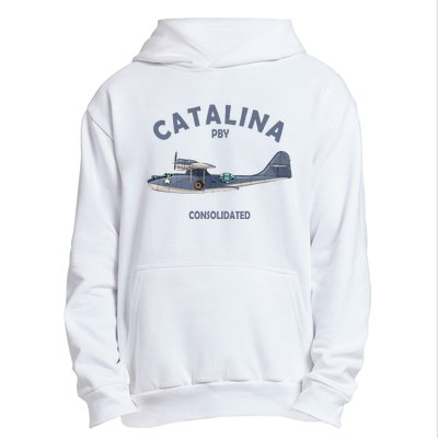 Pby Catalina Flying Boat Seaplane Airplane American Ww2 Urban Pullover Hoodie