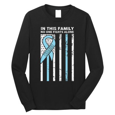 Prostate Cancer Fight Cancer Ribbon Long Sleeve Shirt