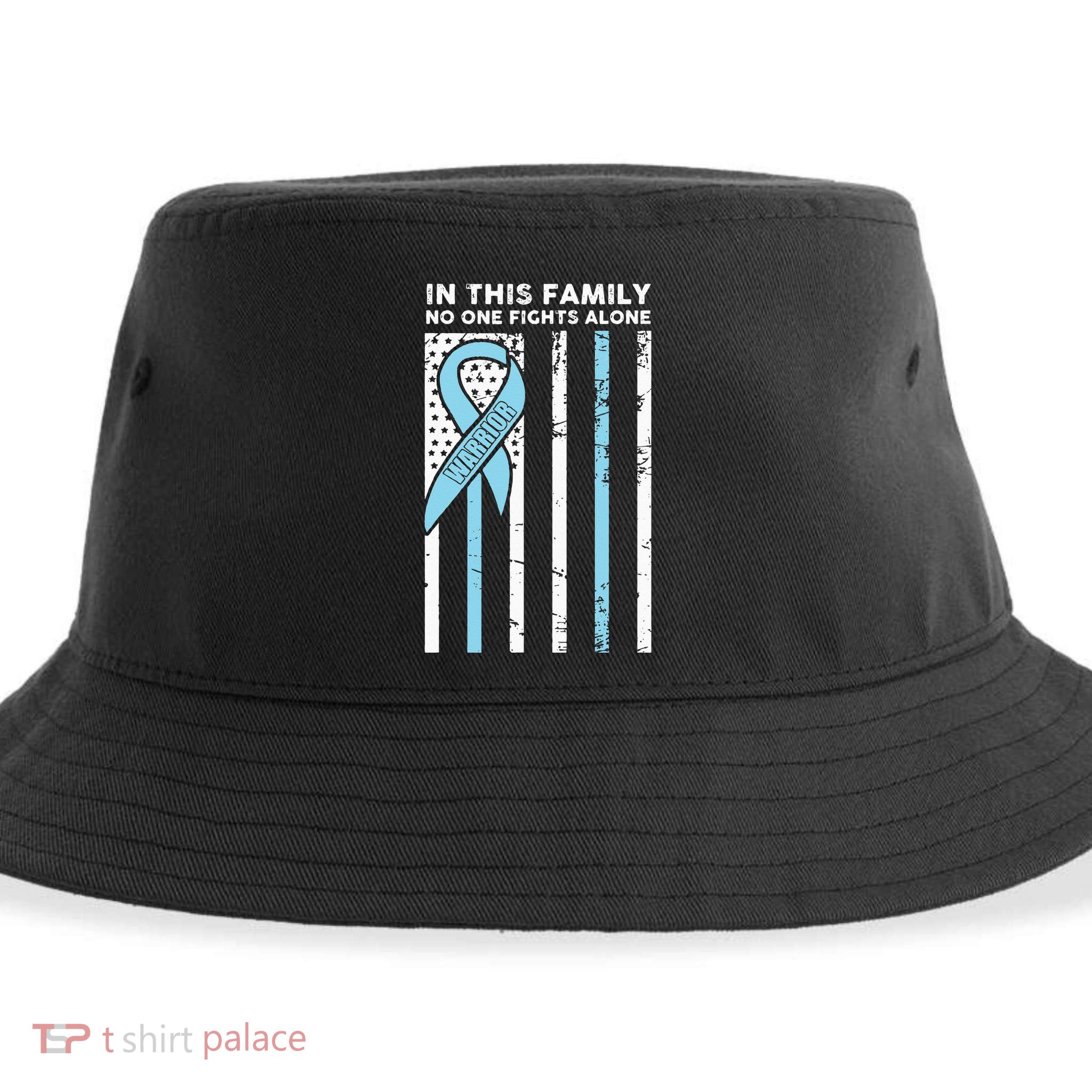 Prostate Cancer Fight Cancer Ribbon Sustainable Bucket Hat