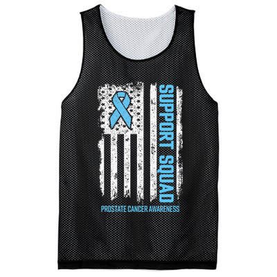 Prostate Cancer Flag Support Squad Prostate Cancer Awareness Mesh Reversible Basketball Jersey Tank