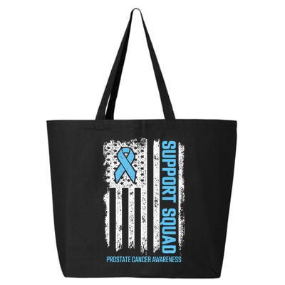 Prostate Cancer Flag Support Squad Prostate Cancer Awareness 25L Jumbo Tote