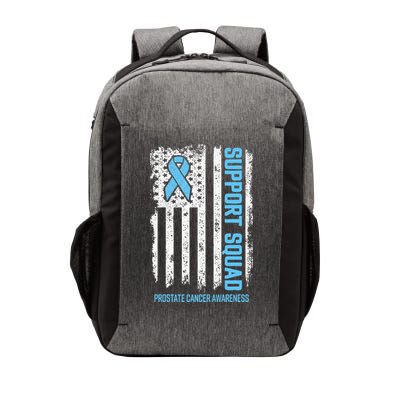 Prostate Cancer Flag Support Squad Prostate Cancer Awareness Vector Backpack