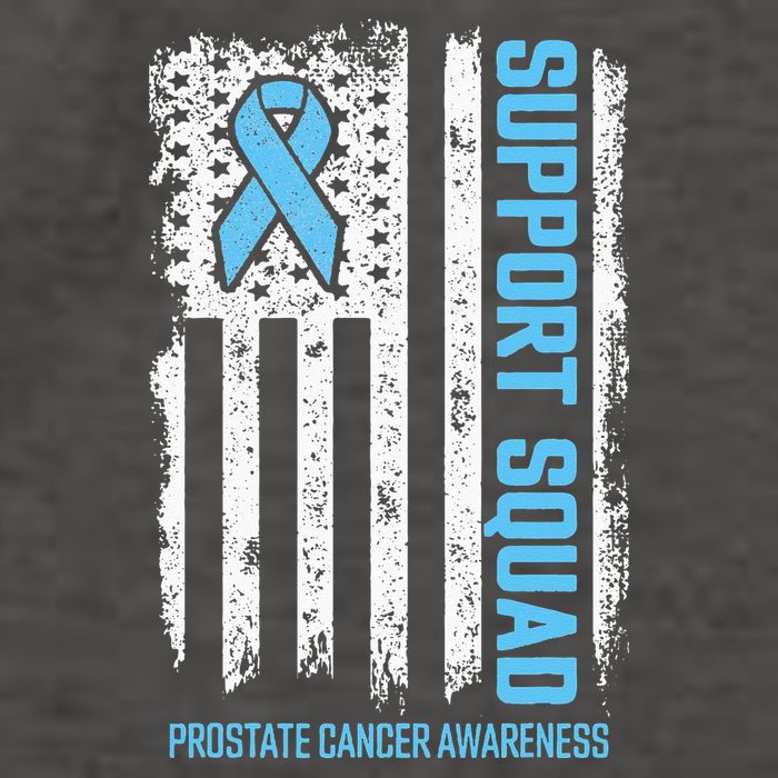 Prostate Cancer Flag Support Squad Prostate Cancer Awareness Vector Backpack
