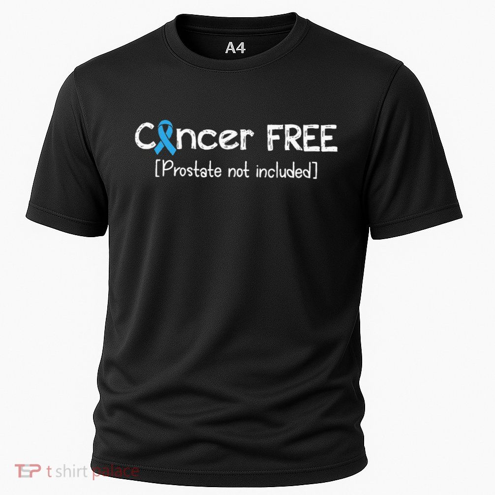 Prostate Cancer Free Prostate Cancer Awareness Ribbon Performance Shirt