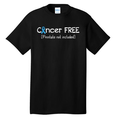 Prostate Cancer Free Prostate Cancer Awareness Ribbon Tall T-Shirt