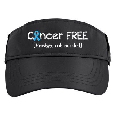 Prostate Cancer Free Prostate Cancer Awareness Ribbon Adult Drive Performance Visor