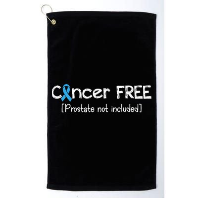 Prostate Cancer Free Prostate Cancer Awareness Ribbon Golf Towel