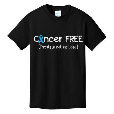Prostate Cancer Free Prostate Cancer Awareness Ribbon Kids T-Shirt