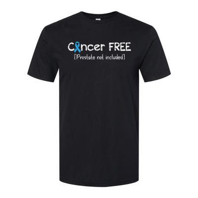 Prostate Cancer Free Prostate Cancer Awareness Ribbon Softstyle CVC T-Shirt