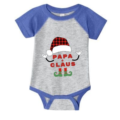 Papa Claus Family Holiday Cheer Gift Infant Baby Jersey Bodysuit