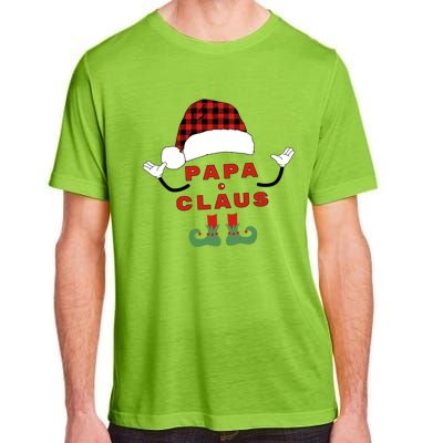 Papa Claus Family Holiday Cheer Gift Adult ChromaSoft Performance T-Shirt