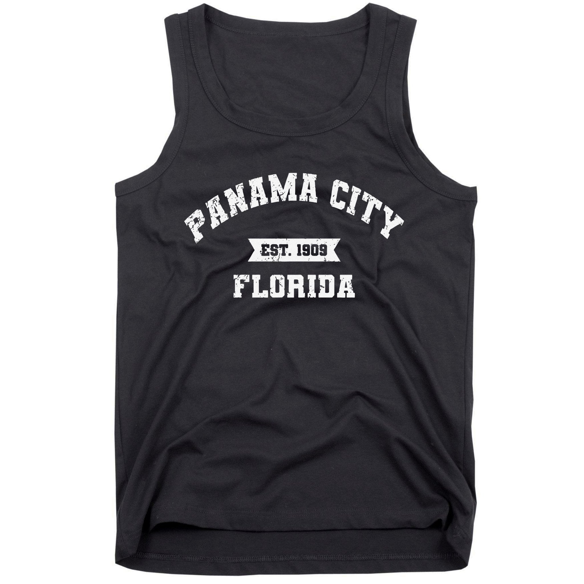 Panama City Florida Fl Vintage Athletic Established Tank Top