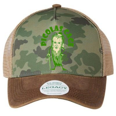 Picolas Cage Funny celebs Meme Cucumber Pickle Cute Legacy Tie Dye Trucker Hat
