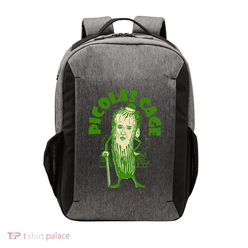 Picolas Cage Funny celebs Meme Cucumber Pickle Cute Vector Backpack