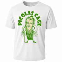 Picolas Cage Funny celebs Meme Cucumber Pickle Cute Cooling Performance Crew T-Shirt