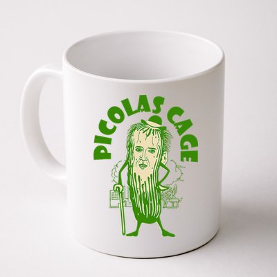 Picolas Cage Funny celebs Meme Cucumber Pickle Cute Mug