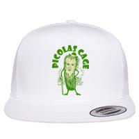 Picolas Cage Funny celebs Meme Cucumber Pickle Cute Flatbill Hat
