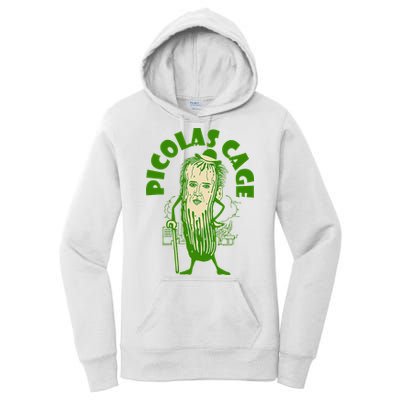Picolas Cage Funny celebs Meme Cucumber Pickle Cute Women's Pullover Hoodie