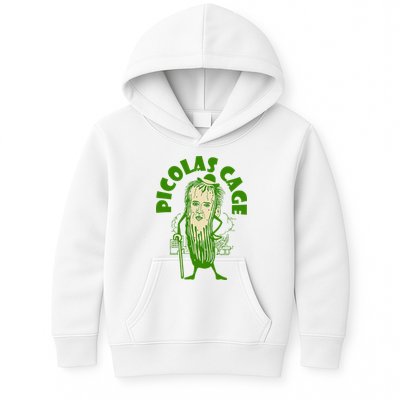 Picolas Cage Funny celebs Meme Cucumber Pickle Cute Kids Hoodie