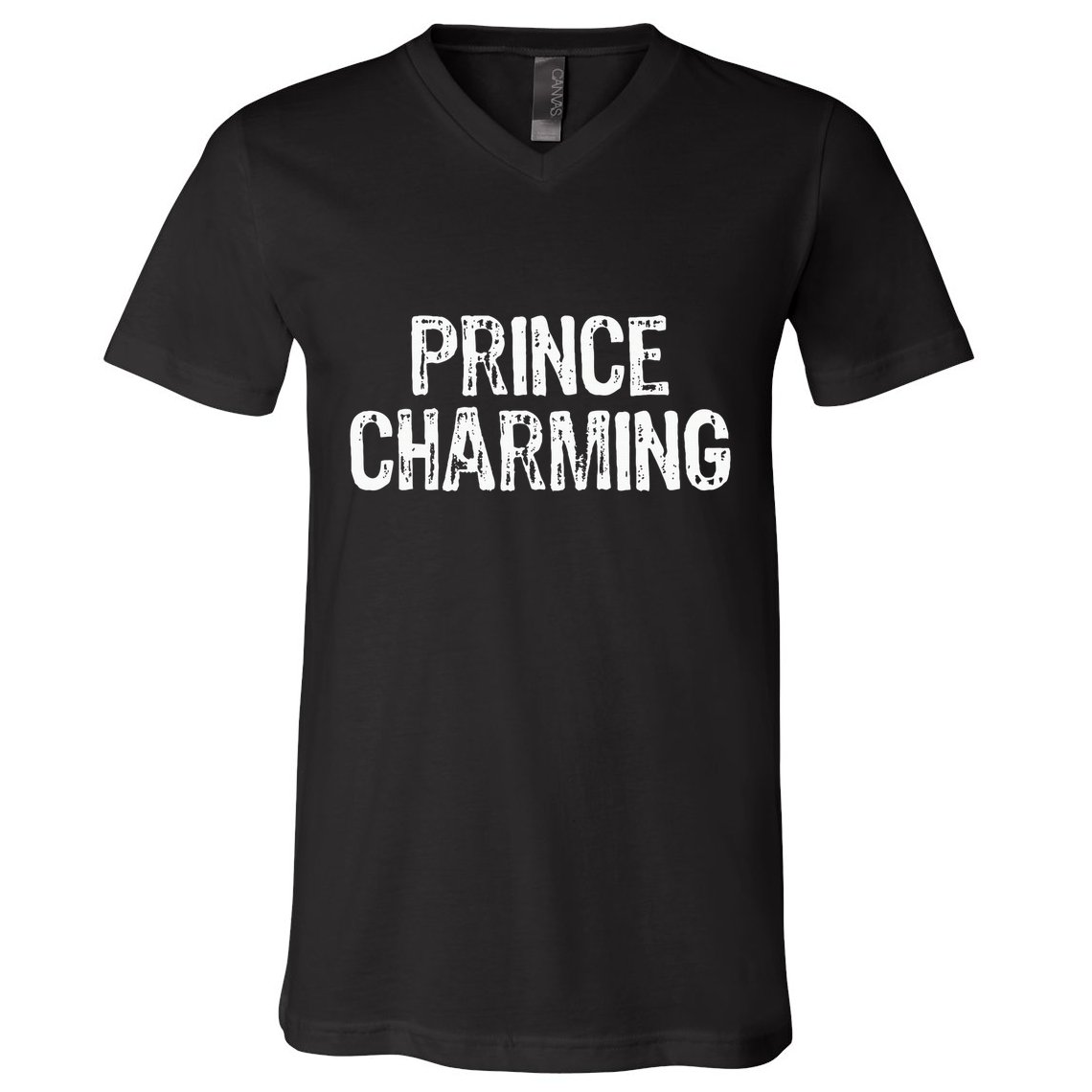 Prince Charming Fairytale Funny Sarcastic Fairy Tale Costume V-Neck T-Shirt