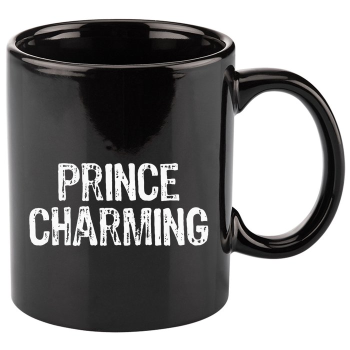 Prince Charming Fairytale Funny Sarcastic Fairy Tale Costume 11oz C Handle Ceramic Mug