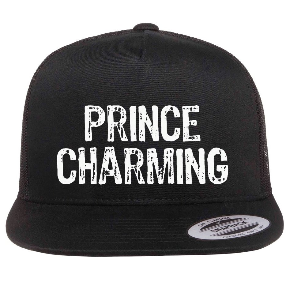 Prince Charming Fairytale Funny Sarcastic Fairy Tale Costume Flat Bill Trucker Hat