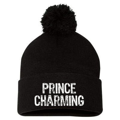 Prince Charming Fairytale Funny Sarcastic Fairy Tale Costume Pom Pom 12in Knit Beanie