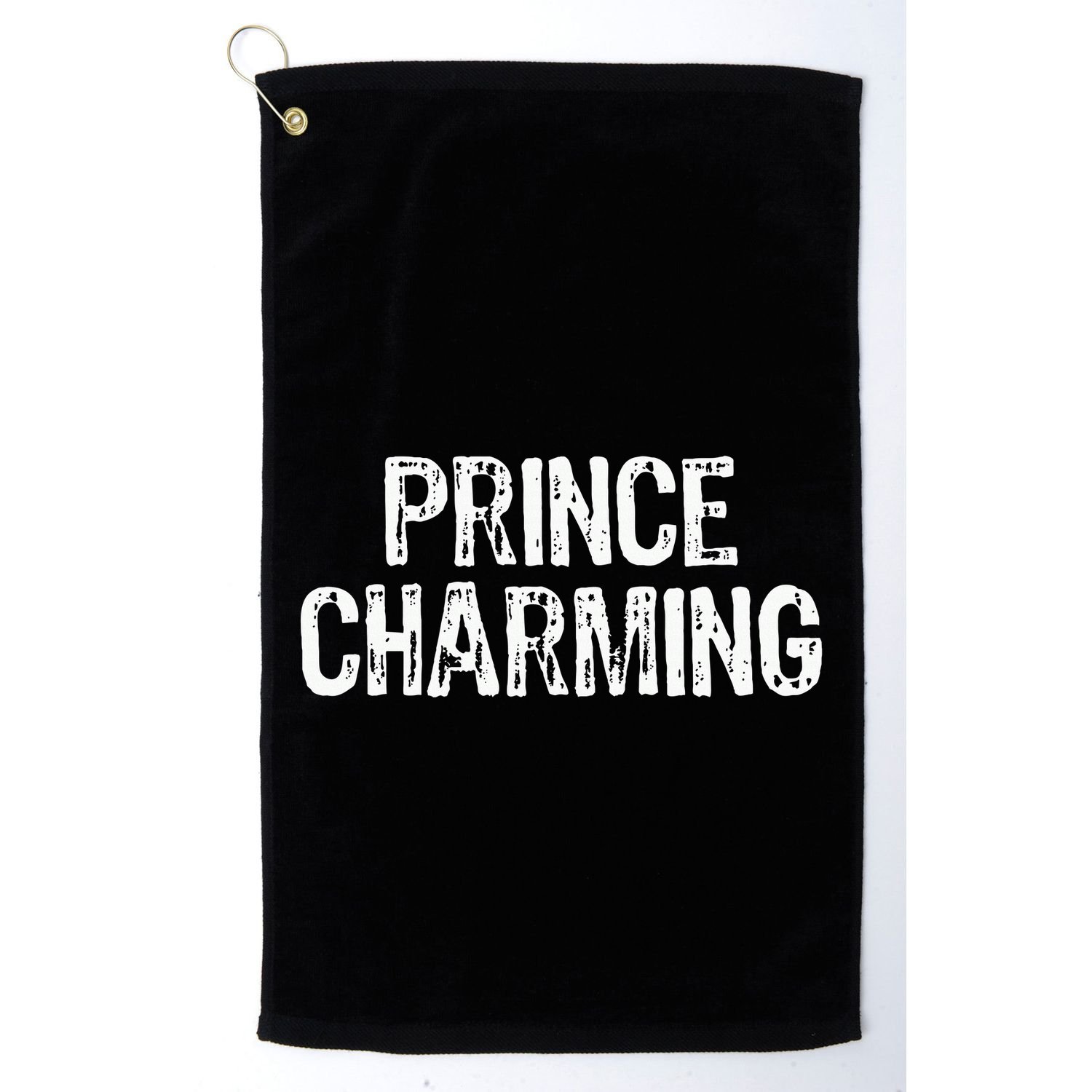 Prince Charming Fairytale Funny Sarcastic Fairy Tale Costume Golf Towel