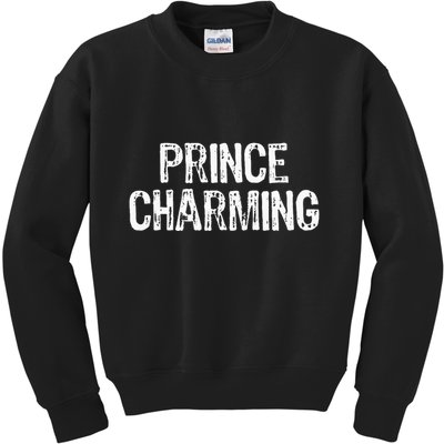 Prince Charming Fairytale Funny Sarcastic Fairy Tale Costume Kids Sweatshirt