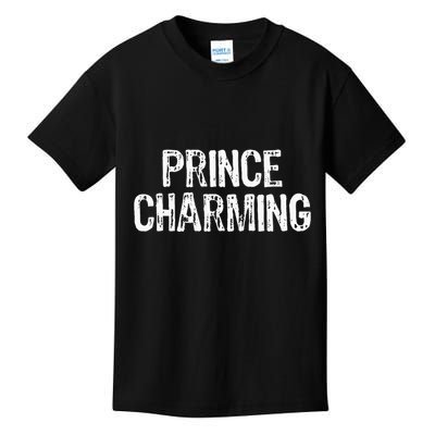 Prince Charming Fairytale Funny Sarcastic Fairy Tale Costume Kids T-Shirt