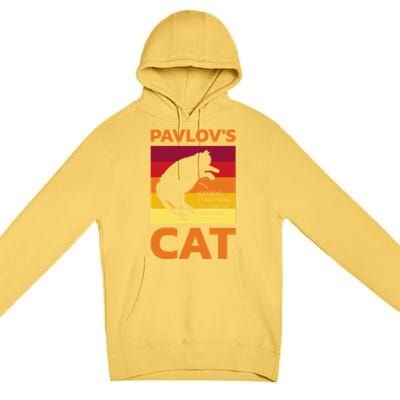 PavlovS Cat For Psychologists Premium Pullover Hoodie