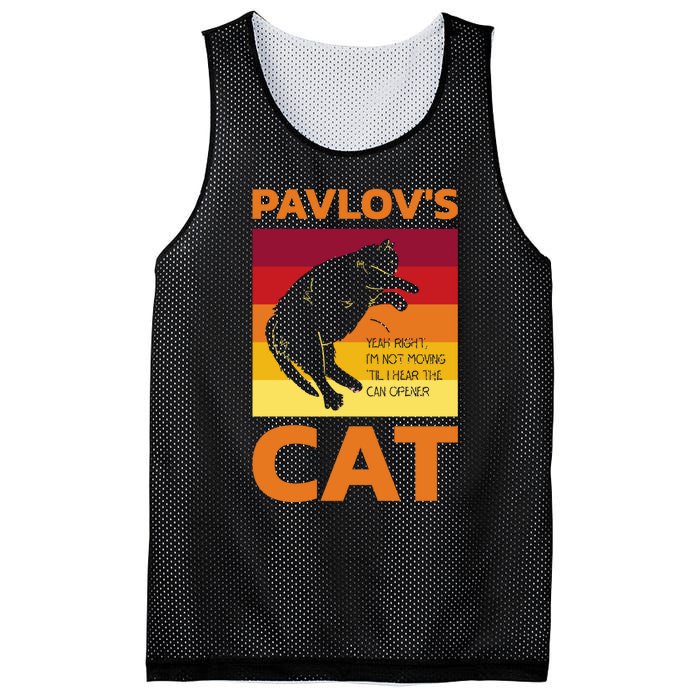 PavlovS Cat For Psychologists Mesh Reversible Basketball Jersey Tank