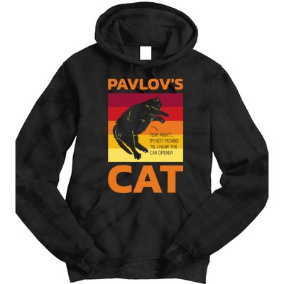 PavlovS Cat For Psychologists Tie Dye Hoodie