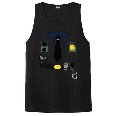 Police Costume For Halloween Police Officer PosiCharge Competitor Tank