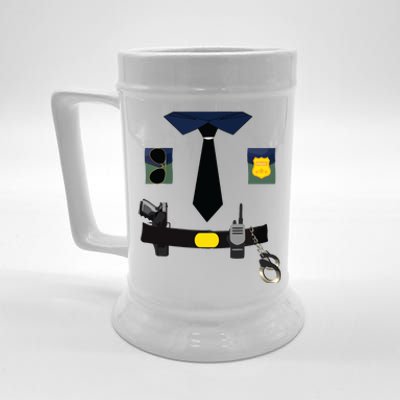 Police Costume For Halloween Police Officer Beer Stein