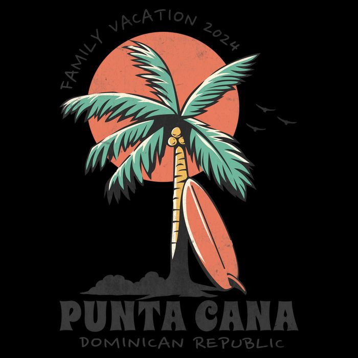 Punta Cana Family Vacation 2024 Matching Dominican Republic Apron