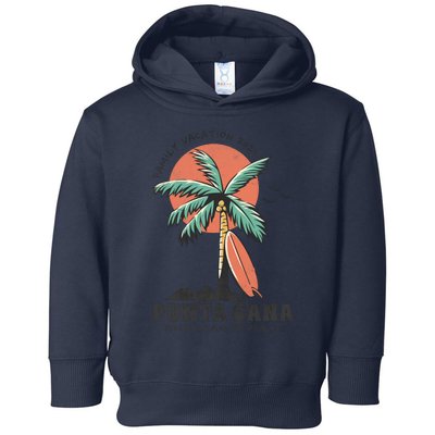 Punta Cana Family Vacation 2024 Matching Dominican Republic Toddler Hoodie