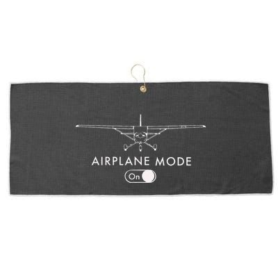 Pilot C172 Flying Gift Airplane Mode Short Sleeve Large Microfiber Waffle Golf Towel