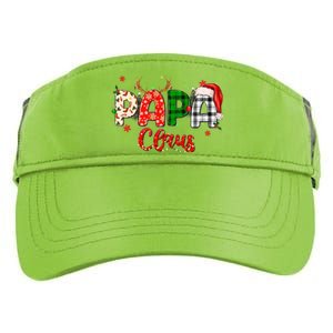 Papa Claus Gift Christmas Lights Pajama Family Matching Cool Gift Adult Drive Performance Visor