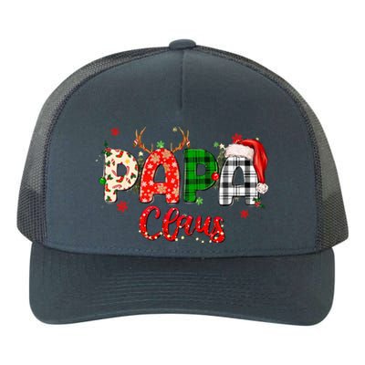 Papa Claus Gift Christmas Lights Pajama Family Matching Cool Gift Yupoong Adult 5-Panel Trucker Hat