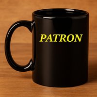 P.A.T.R.O.N Classic Golf Dad 11oz C Handle Ceramic Mug