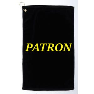 P.A.T.R.O.N Classic Golf Dad Platinum Collection Golf Towel