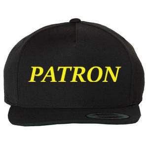 P.A.T.R.O.N Classic Golf Dad Wool Snapback Cap