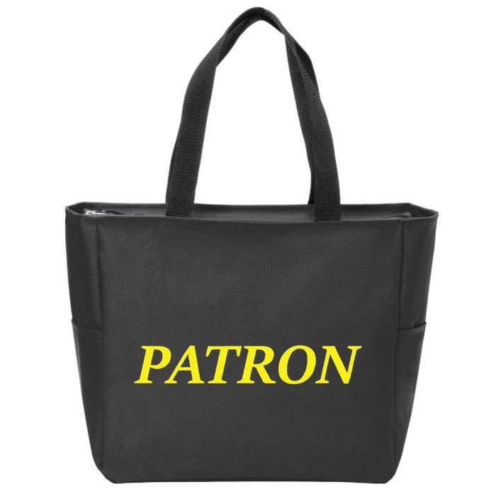 P.A.T.R.O.N Classic Golf Dad Zip Tote Bag