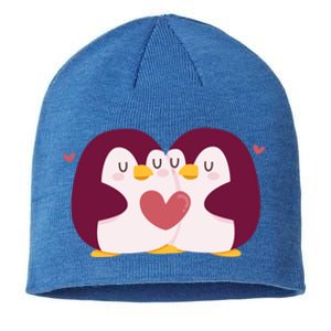 Penguin Couples Gift Wedding Anniversary Valentines Him Her Gift Sustainable Beanie